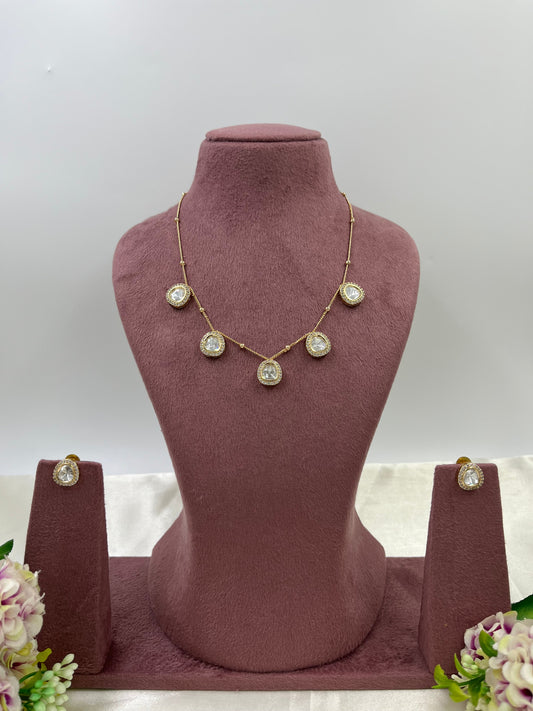 Tejasvi Drop Pendant Set