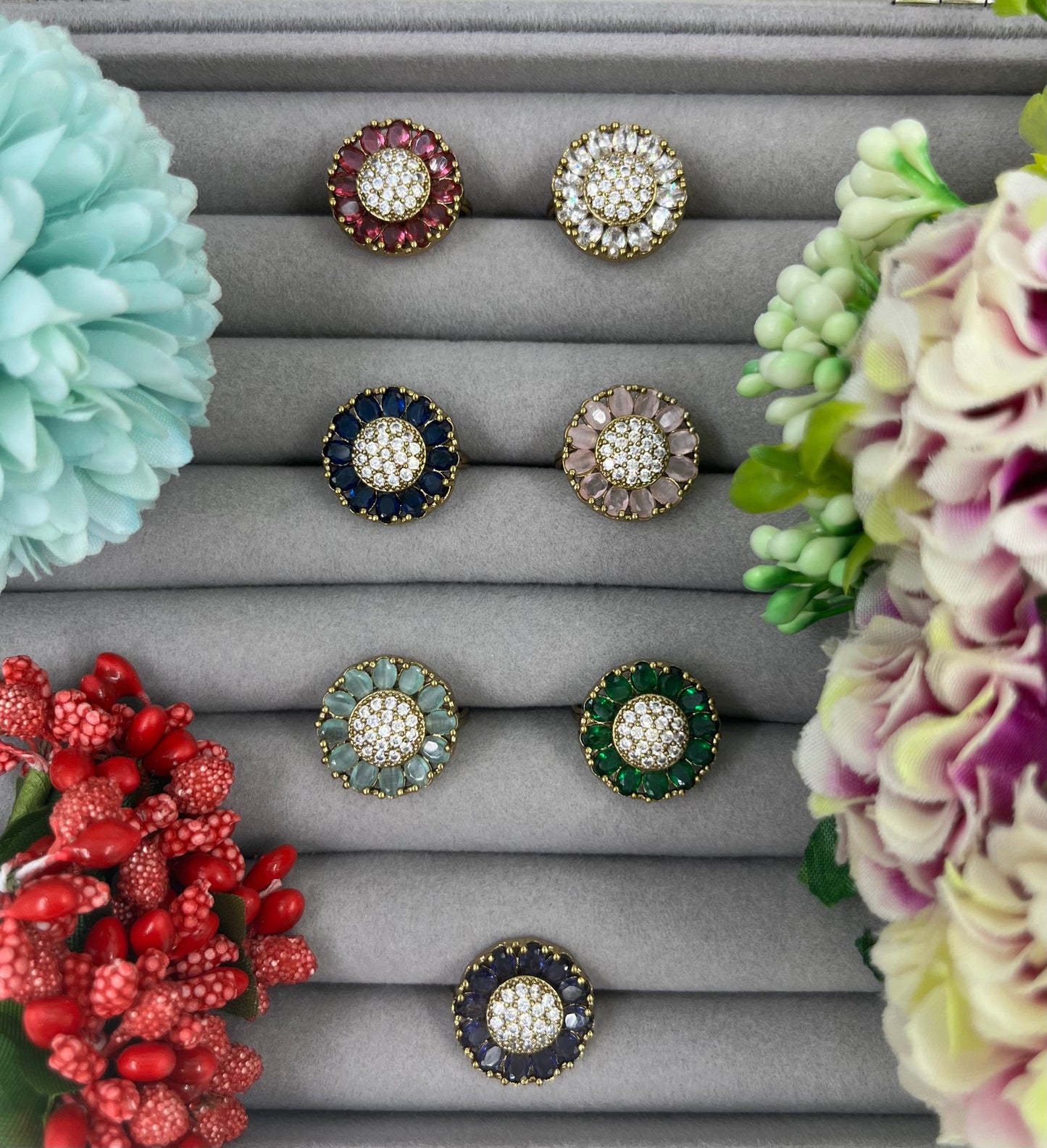 Aabha Victorian Finger Ring