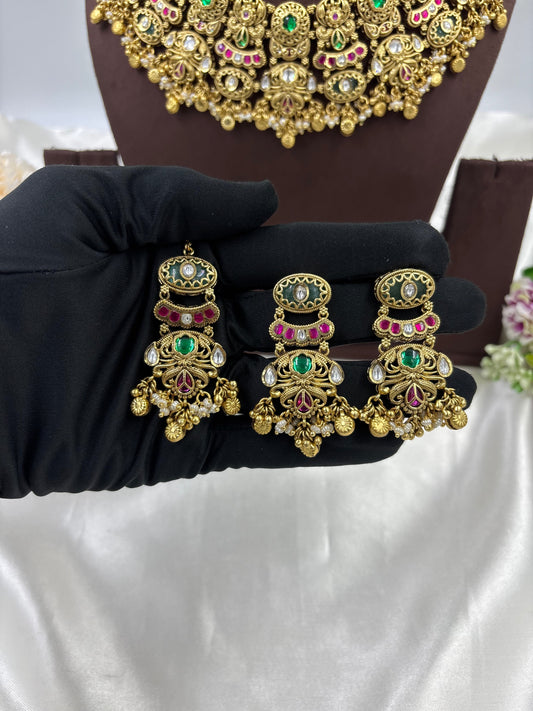 Noor Kundan Heritage Necklace