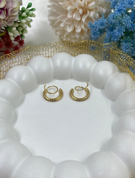 Rosie Earrings close-up view