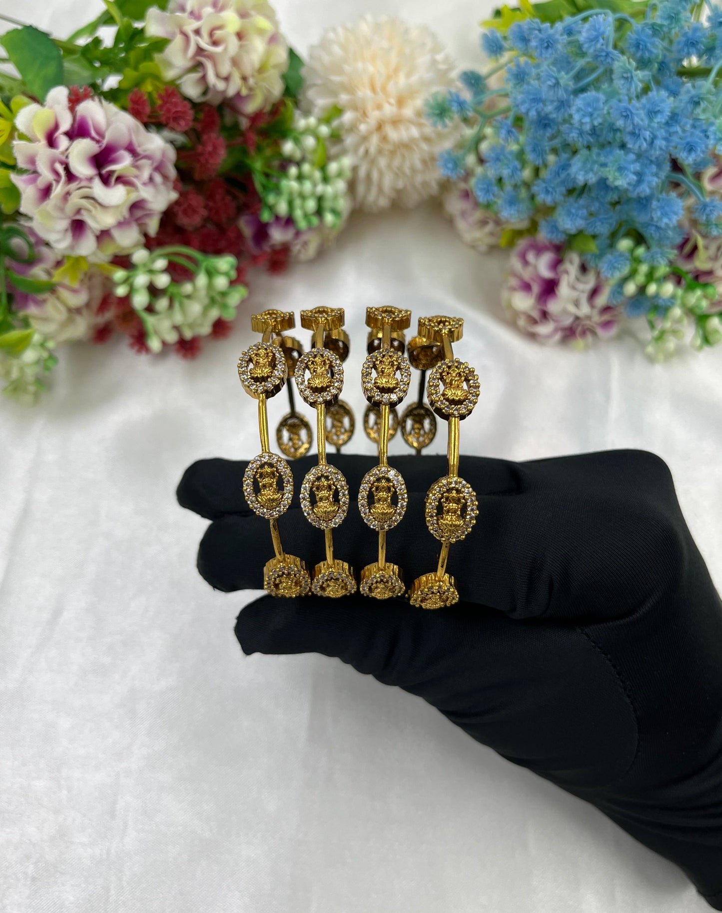 Gargi Temple Premium Bangles