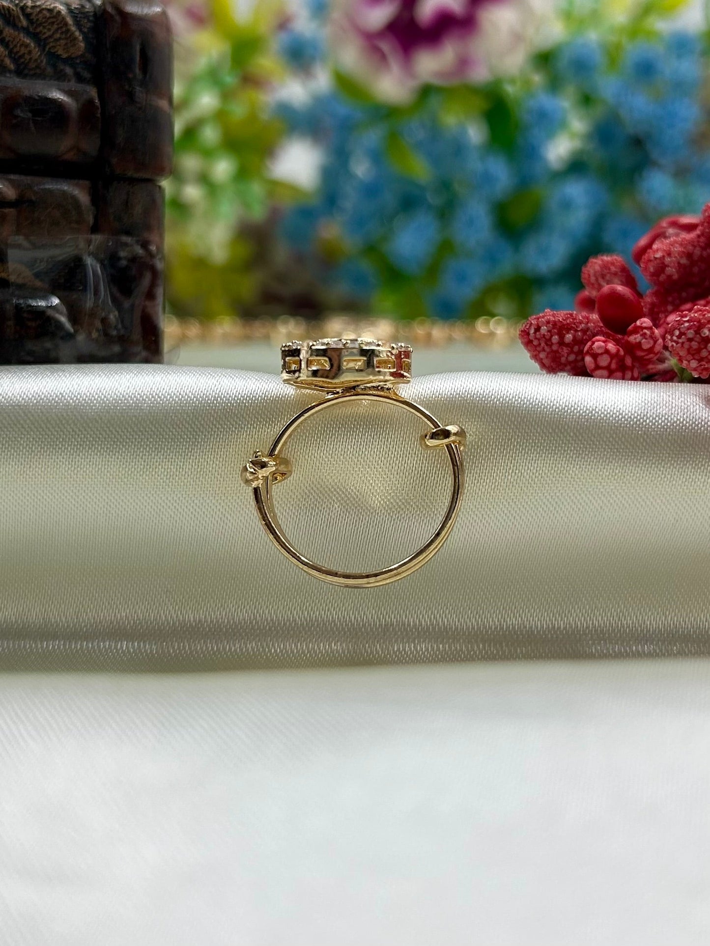 Anita Moissanite Hath Panja (One Pis)
