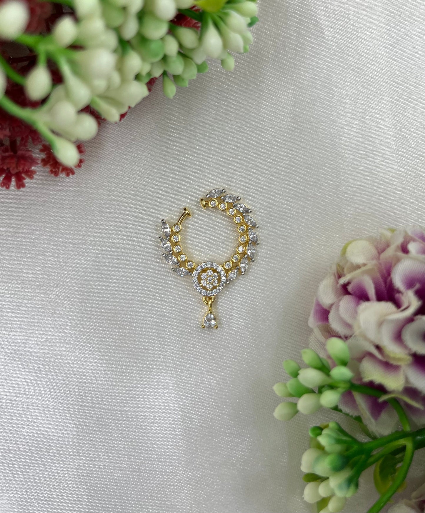 Ziva Gold AD Nose Ring