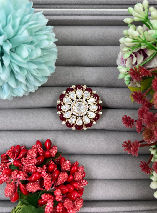 Divya Moissanite Ring