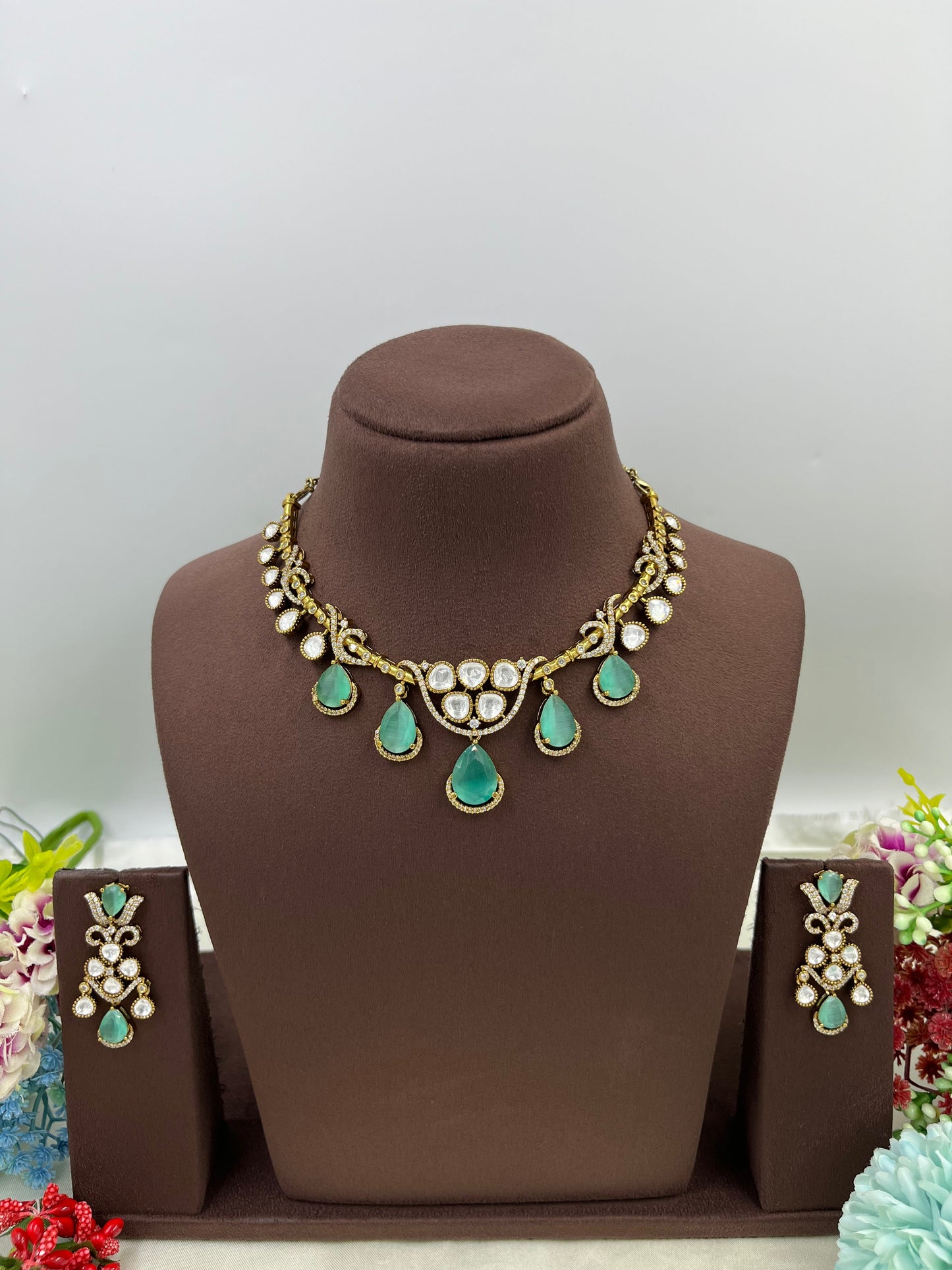 Suri Moissanite Halsi Necklace