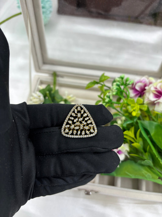 Hija Premium Victorian American Diamond Fingering