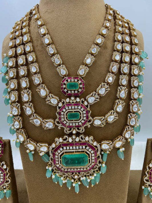 RoyalAura Moissanite Same Bridal Necklace