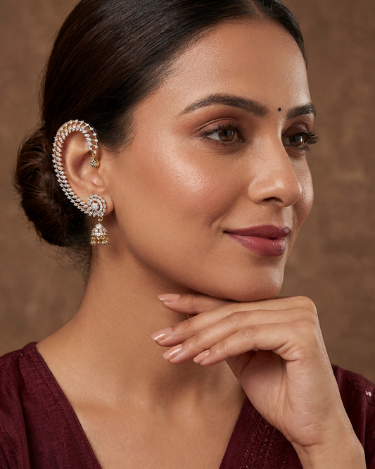 Shivali Two-Tone Premium Earcuffs
