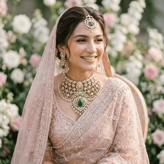 Ruhani Moissanite Choker Bridal Set