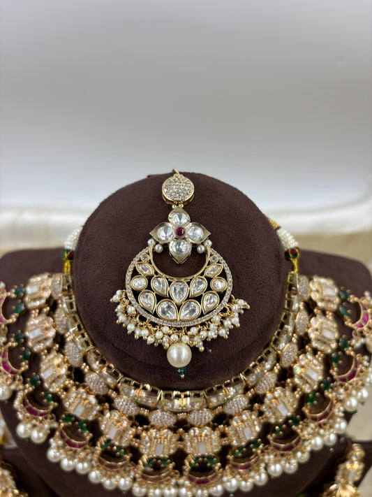 Kiana Premium Moissanite Bridal set