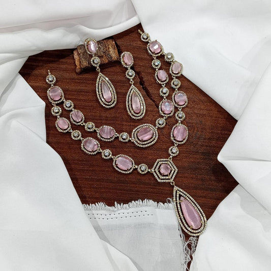 Kritika Elegant Layers Victorian Necklace Set