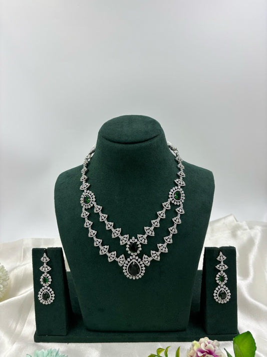 Sona American Diamond Jewellery close-up view