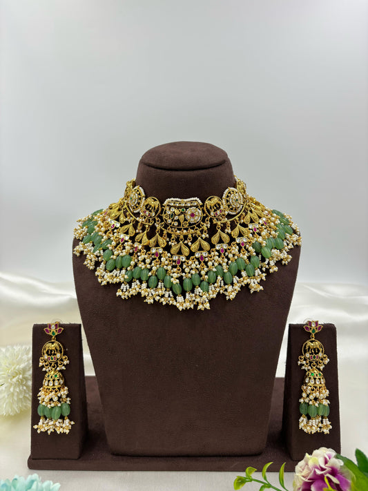 Mahira Premium Pachi Necklace Set