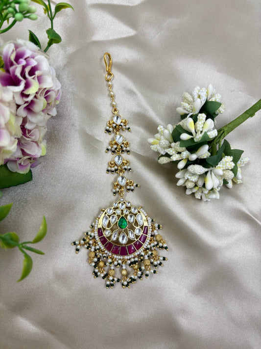 Varini Premium Pachi Kundan Tika