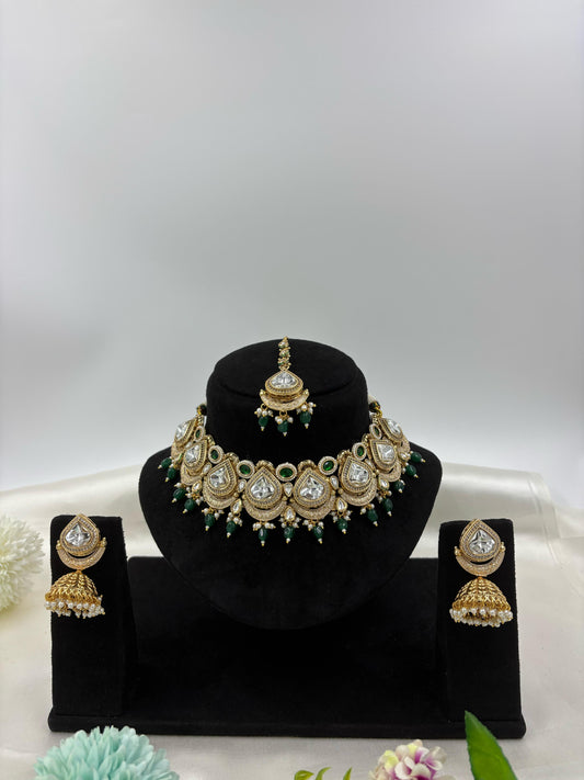 Ramina Premium Rajwadi Choker Set
