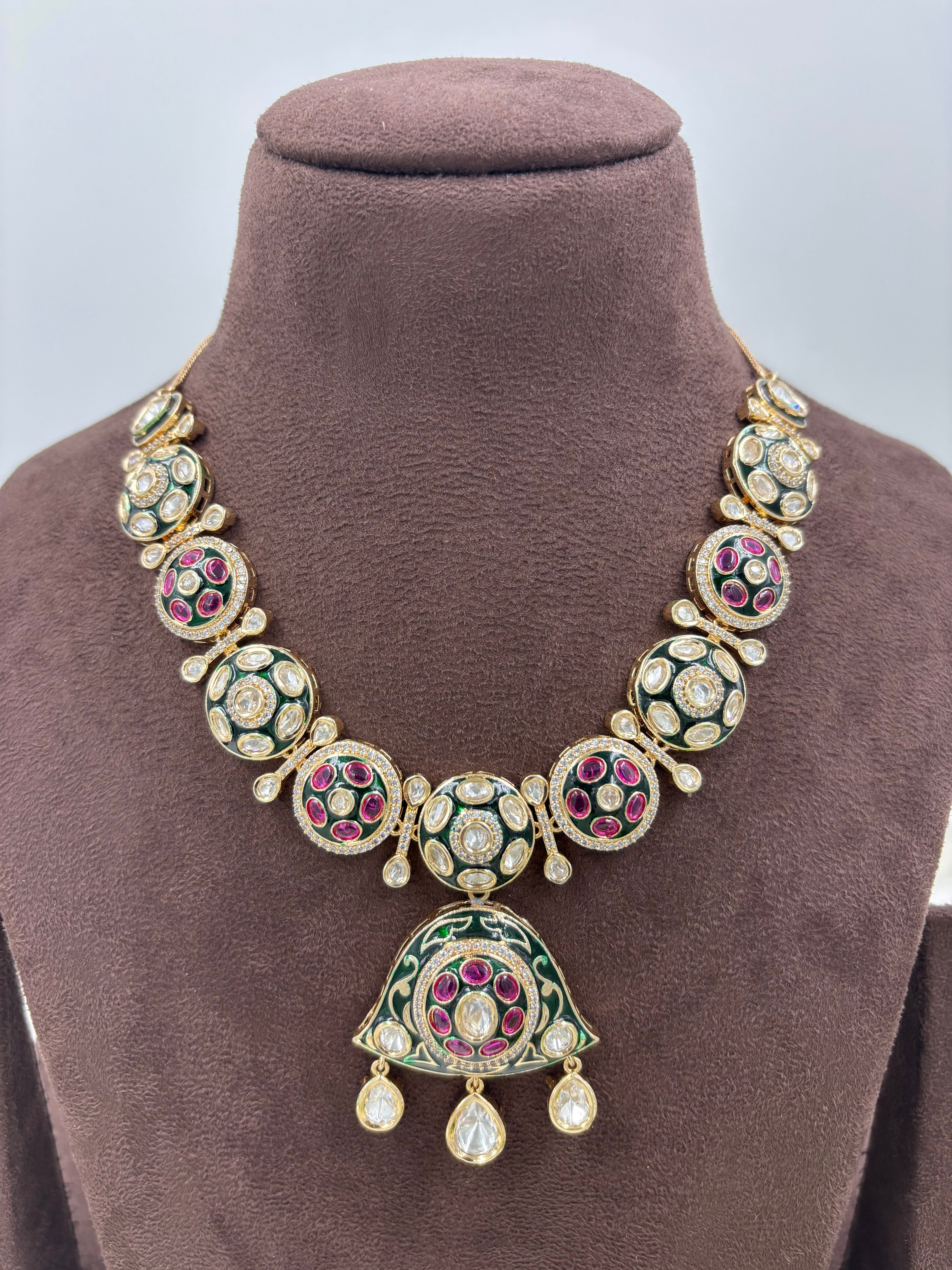 Moissanite Kundan