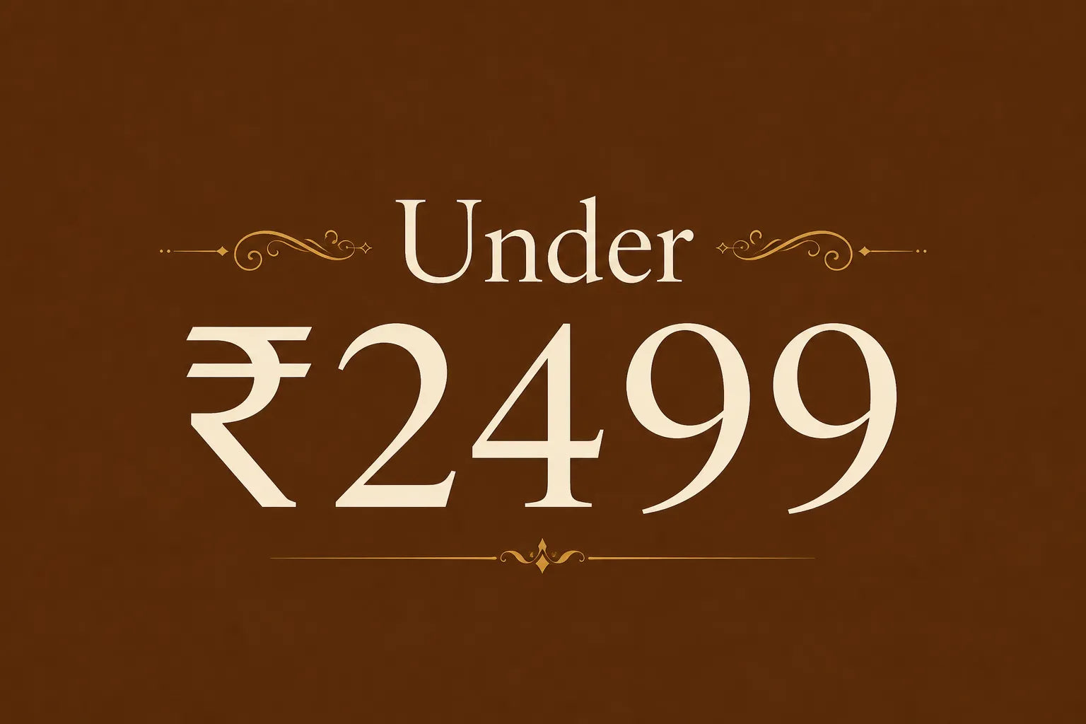 Under ₹2499