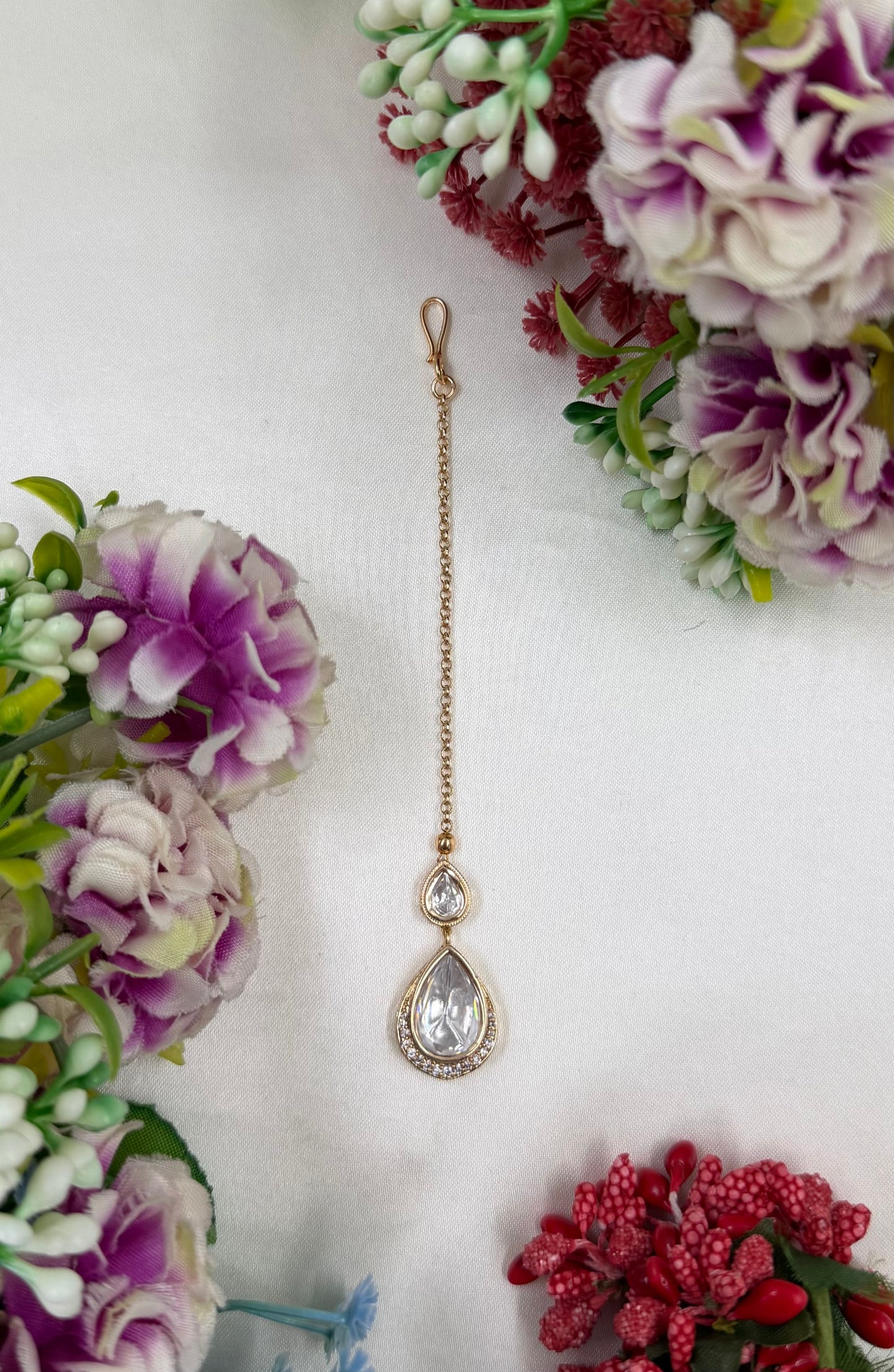 Isha Moissanite Mang Tika