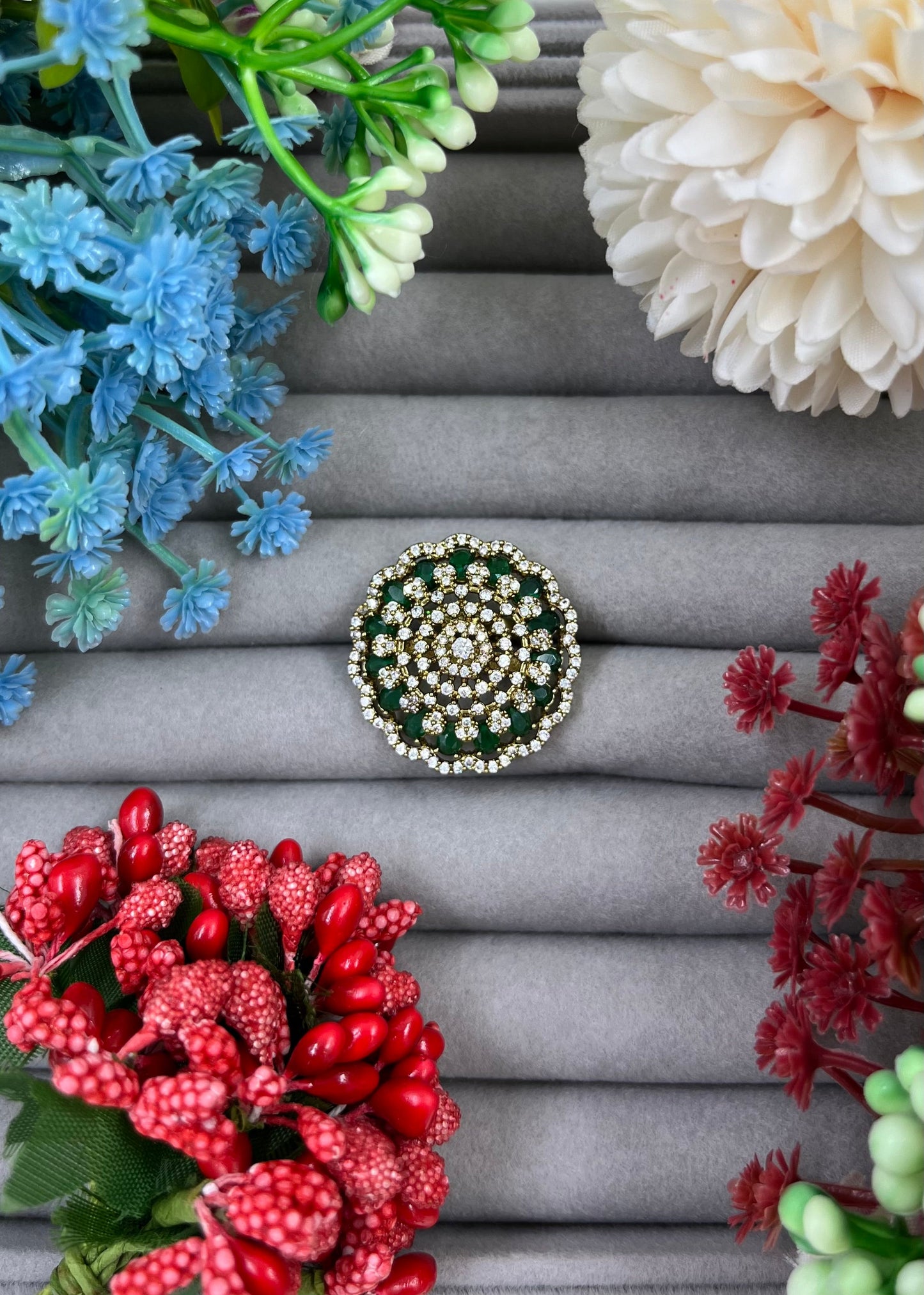 Dimpi  Victorian Ad Ring