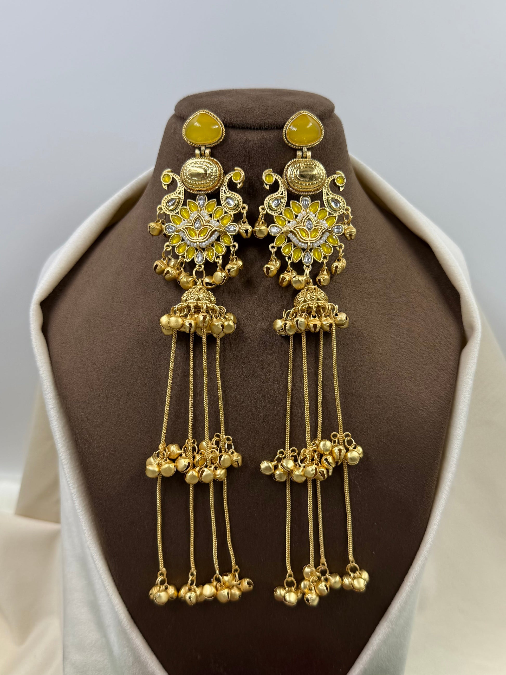 Aisha Earrings close-up view
