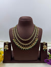 Shubhangi Necklace Set worn styled with traditional outfit