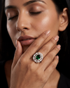 Nitya American Diamond Finger Ring close-up view