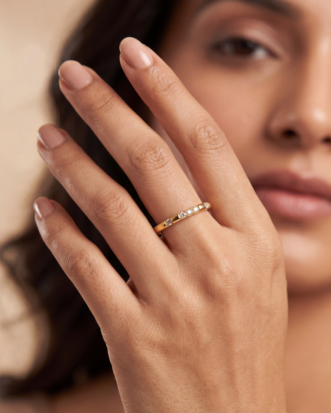 Diana Finger Ring close-up view