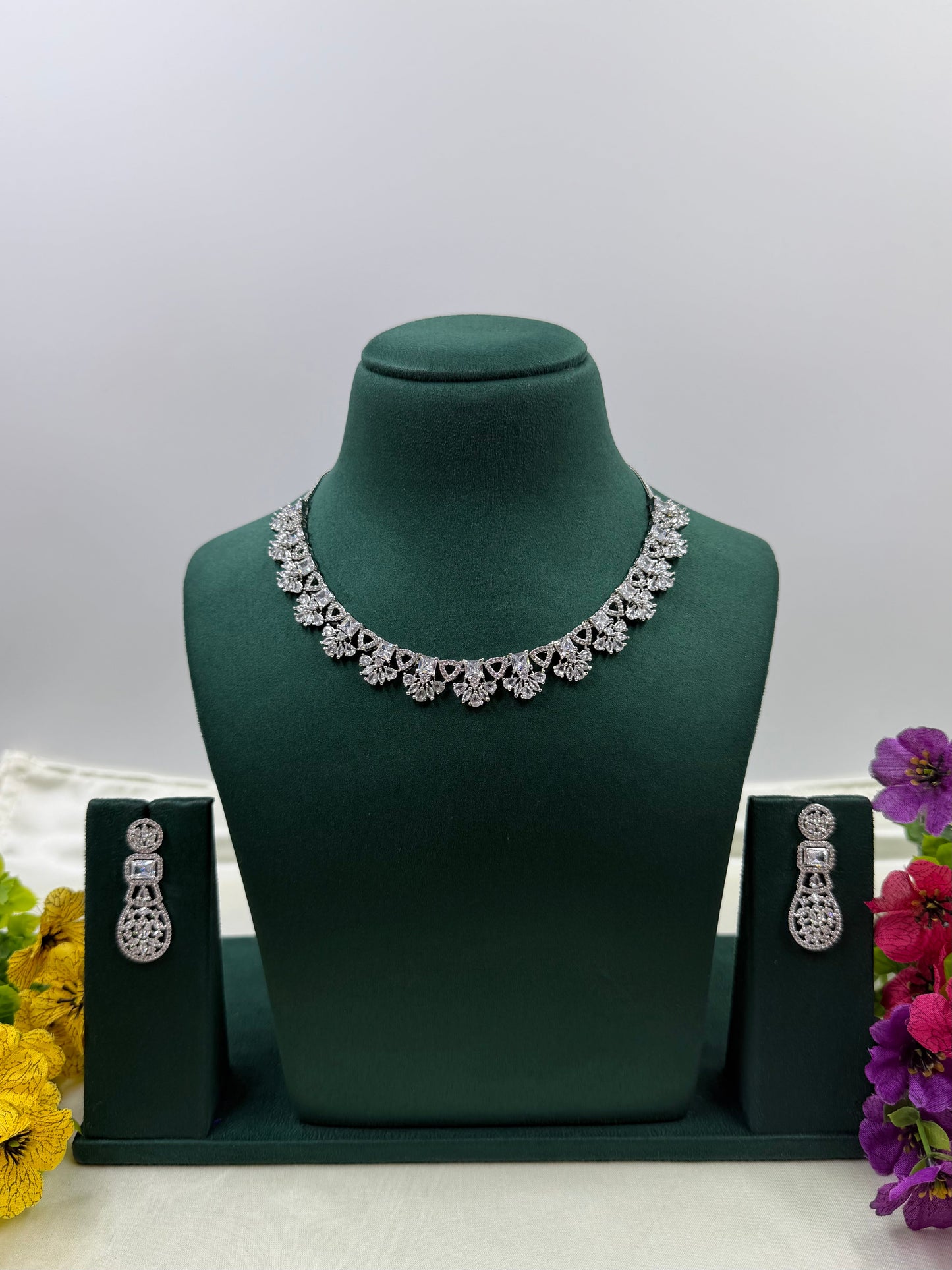 Tejal American Diamond Necklace
