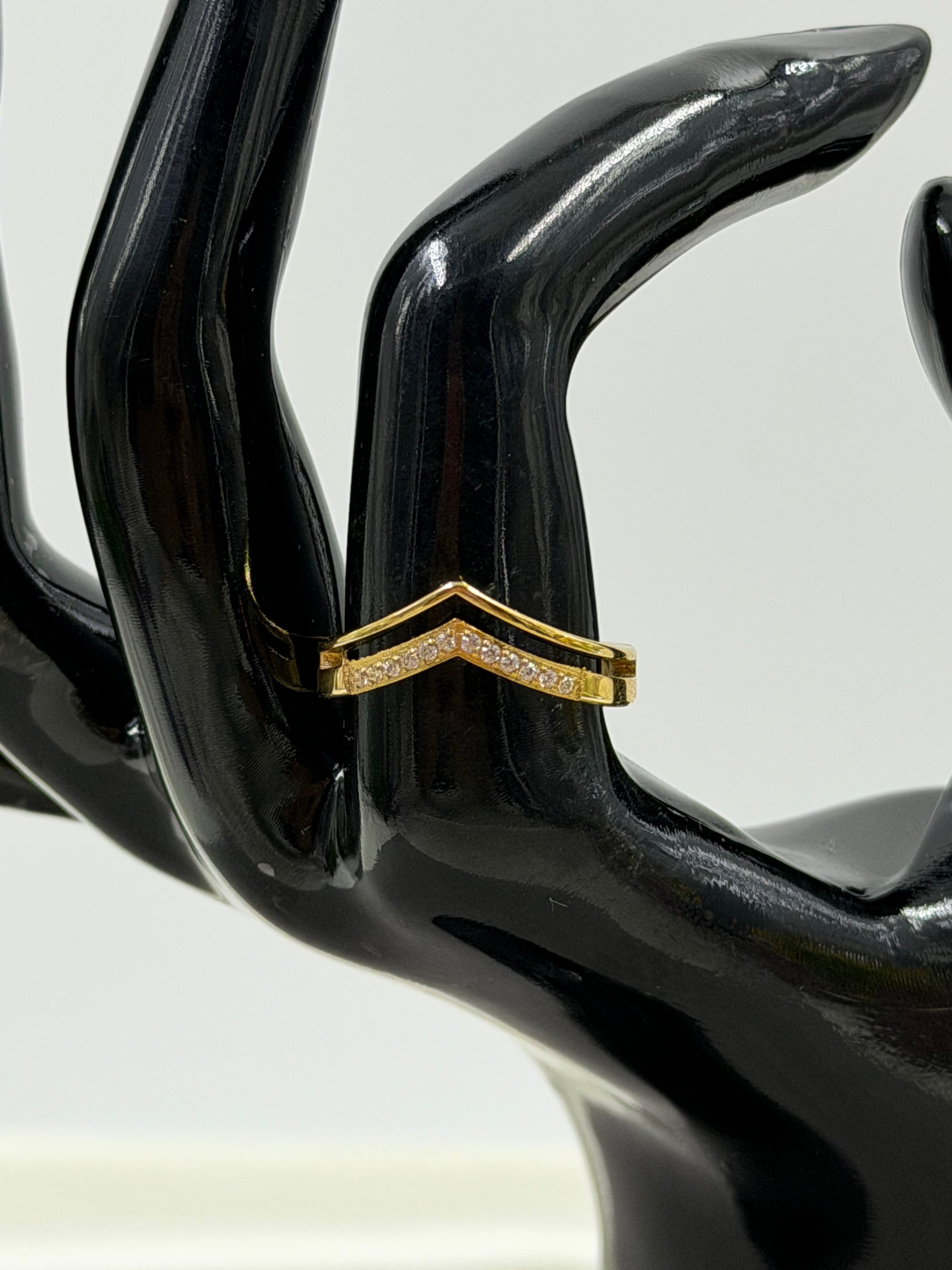 Finger Ring detail shot showing intricate work