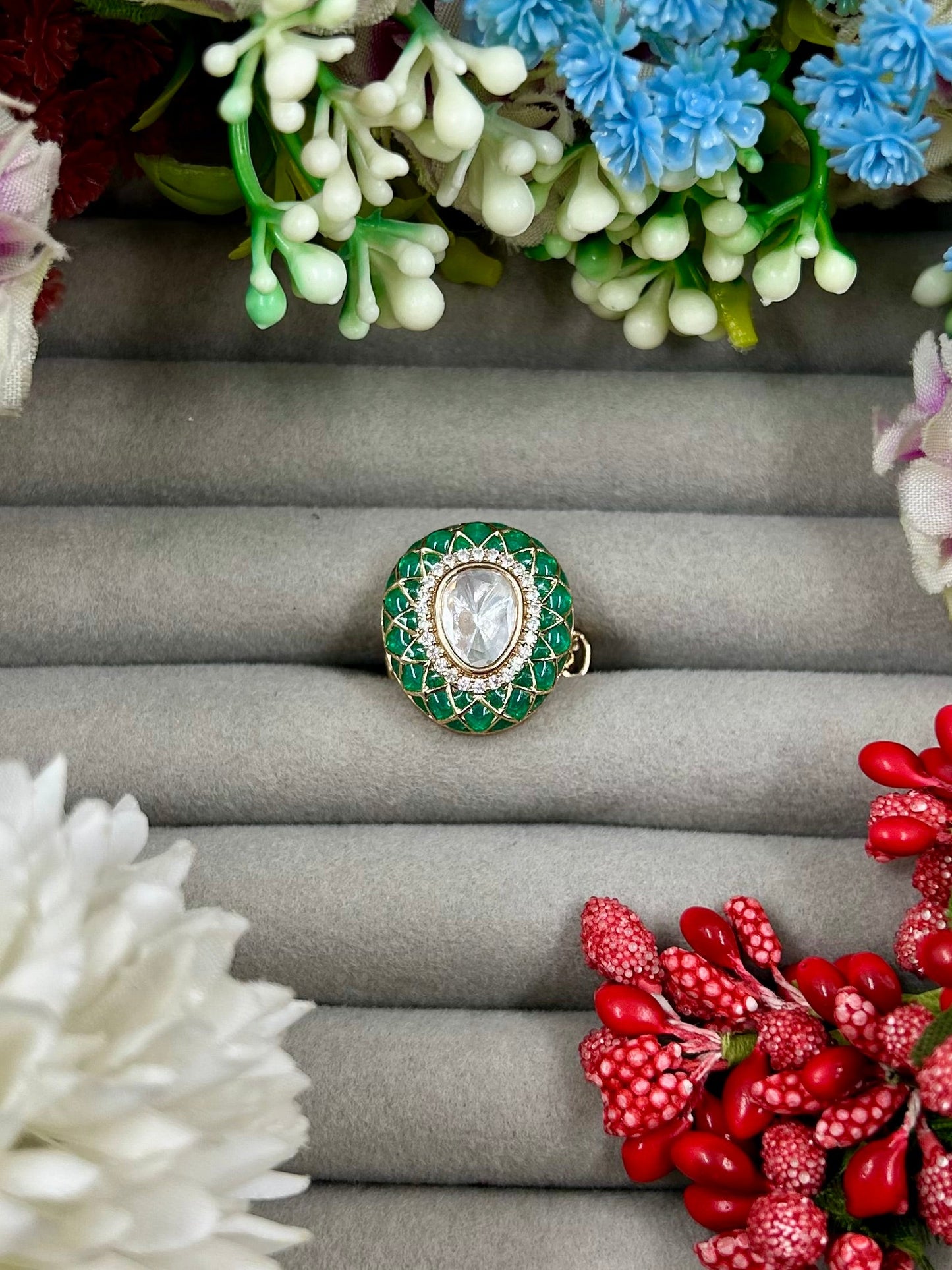 Celina Moissanite Ring