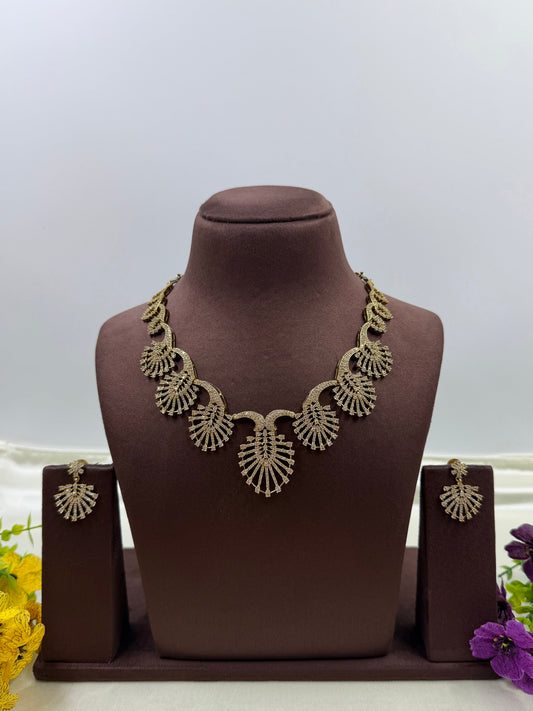 Vinita Necklace Set worn styled with traditional outfit