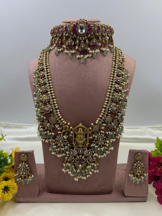 Anita Bridal Combo Set close-up view