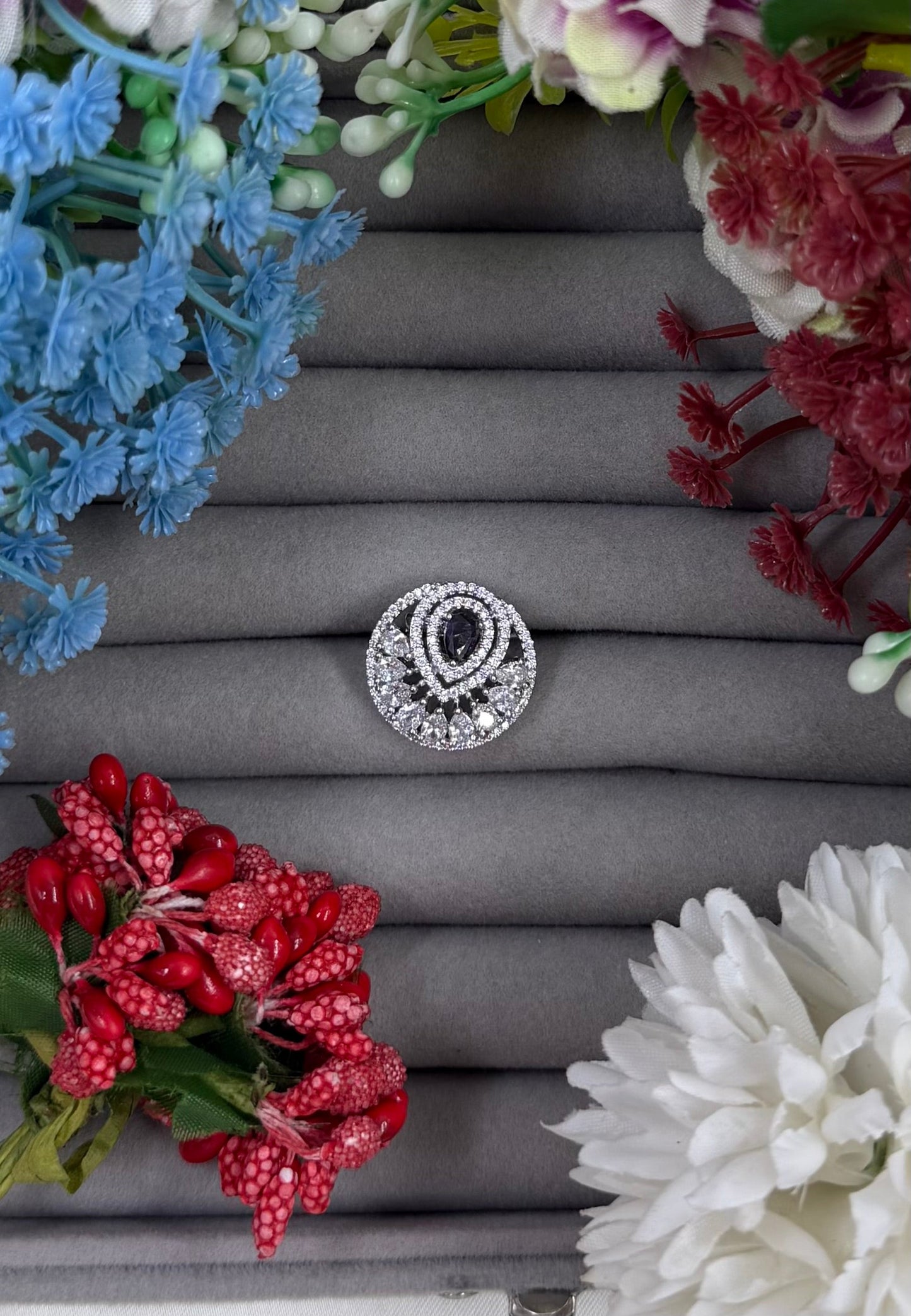 Rylee American Diamond Ring (Adjustable)