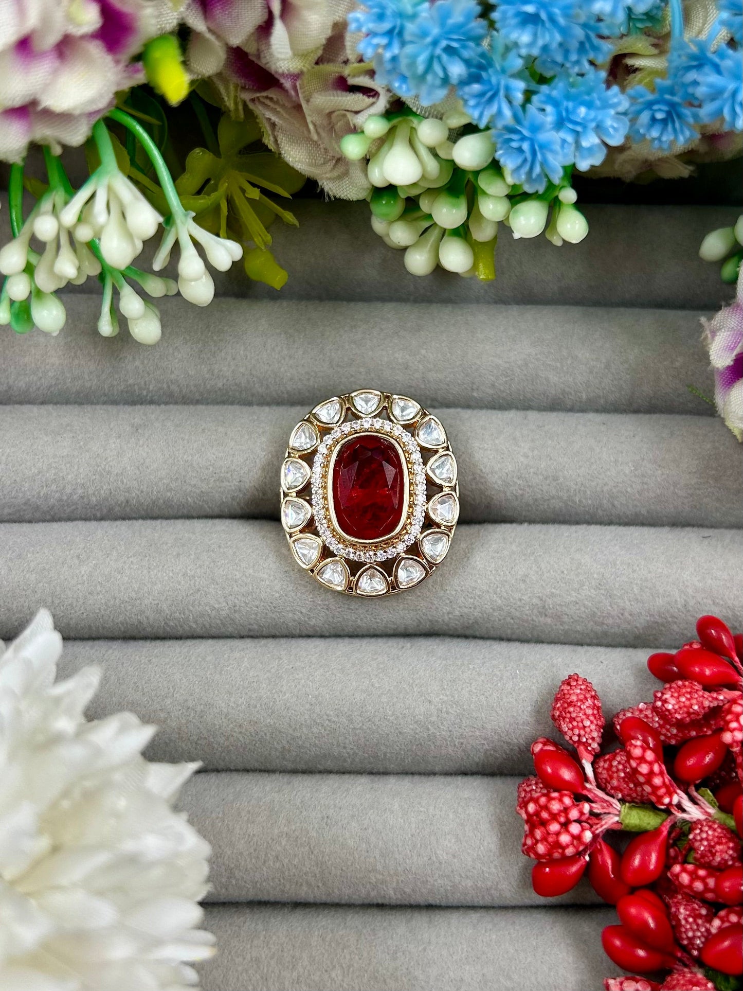 Zayla Moissanite Ring