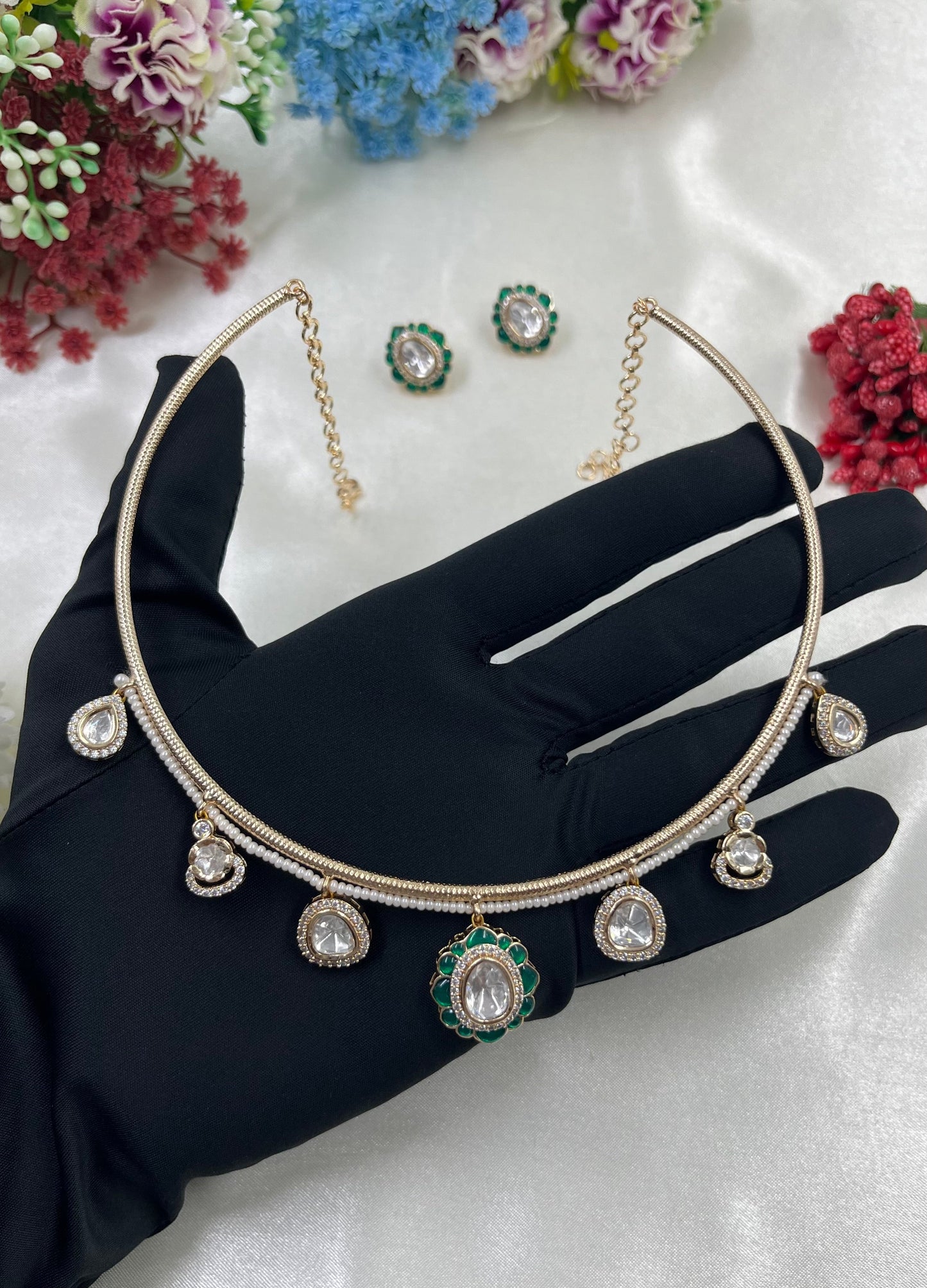 Preaya Moissanite Hasli Necklace