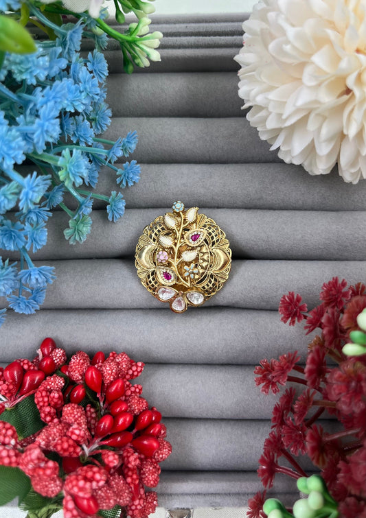 Rajwadi Finger Ring