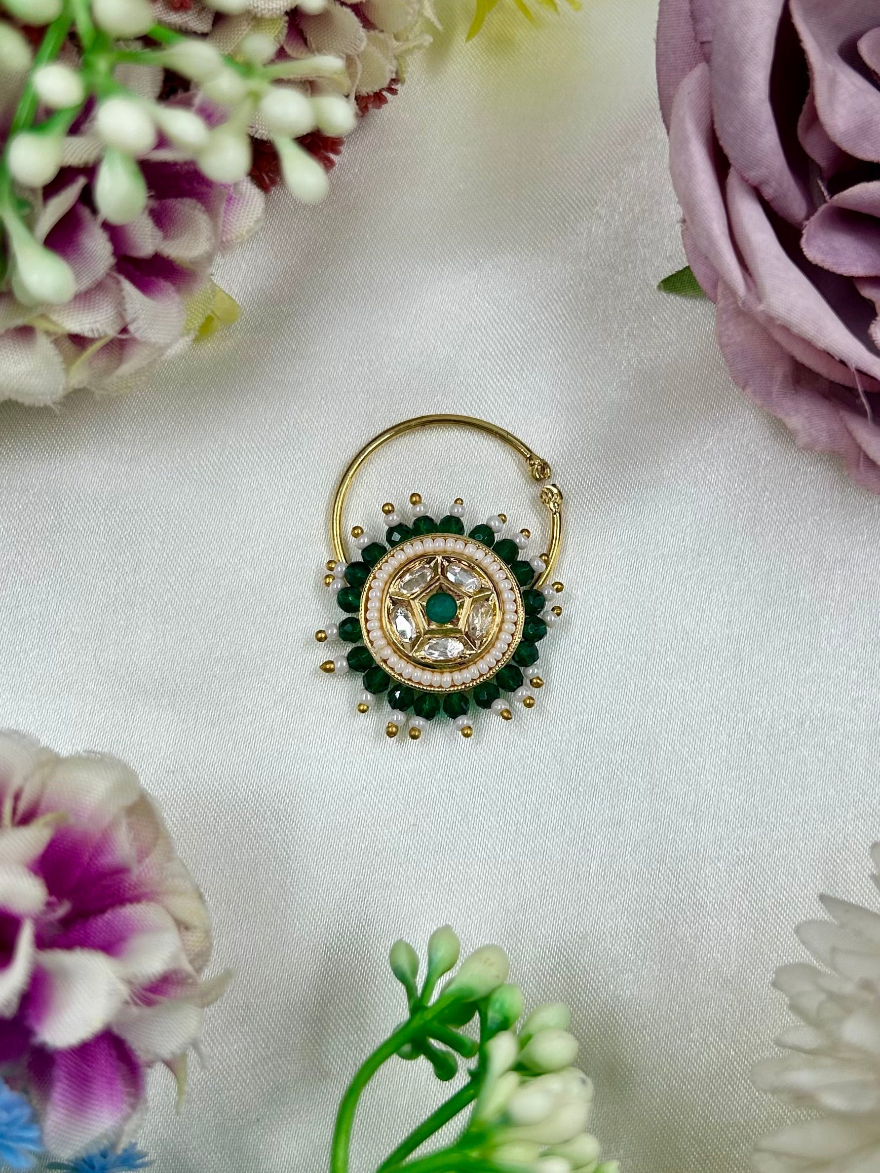 Sarikha Nose Ring close-up view