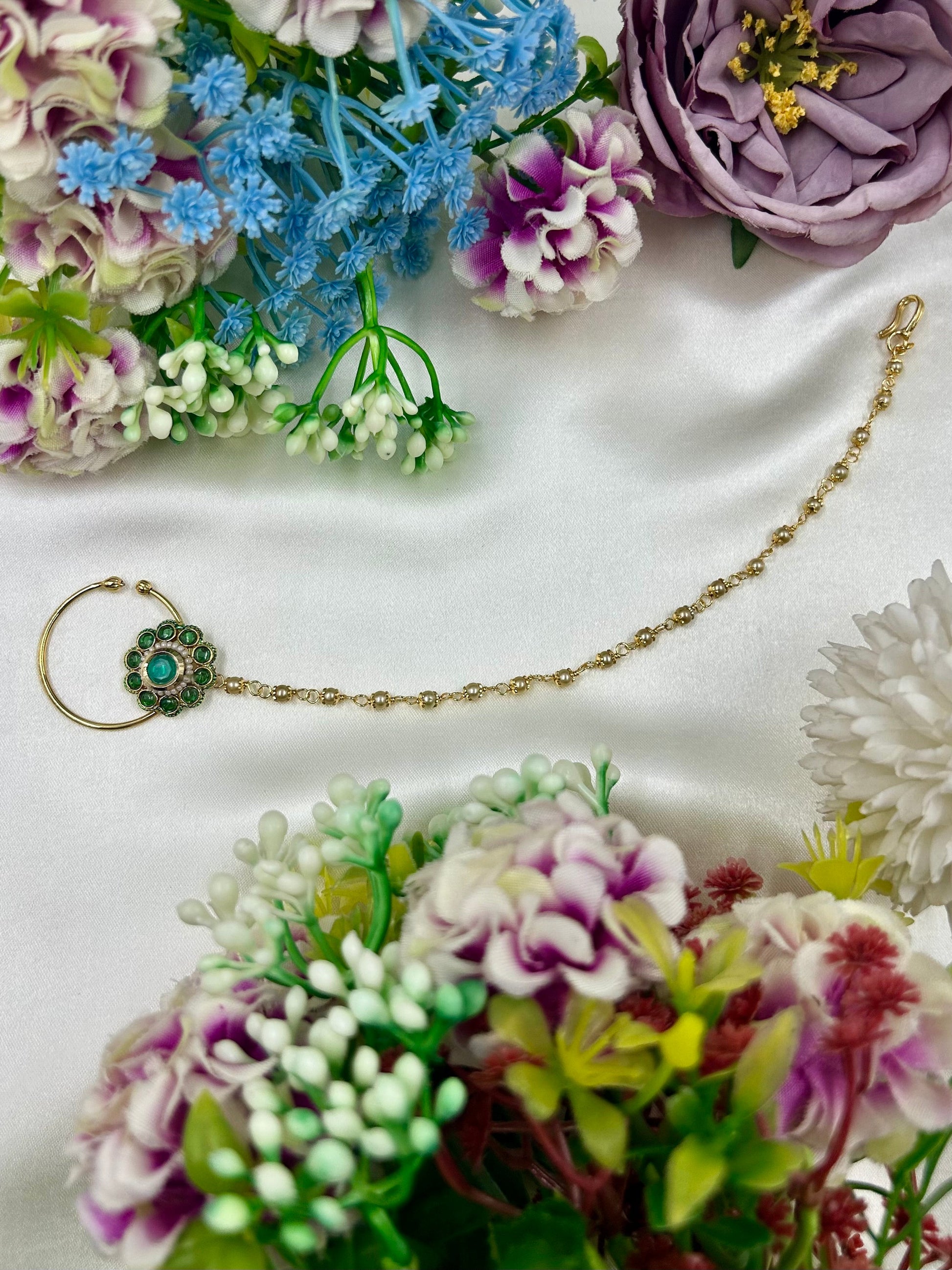 Surekha Nose Ring close-up view