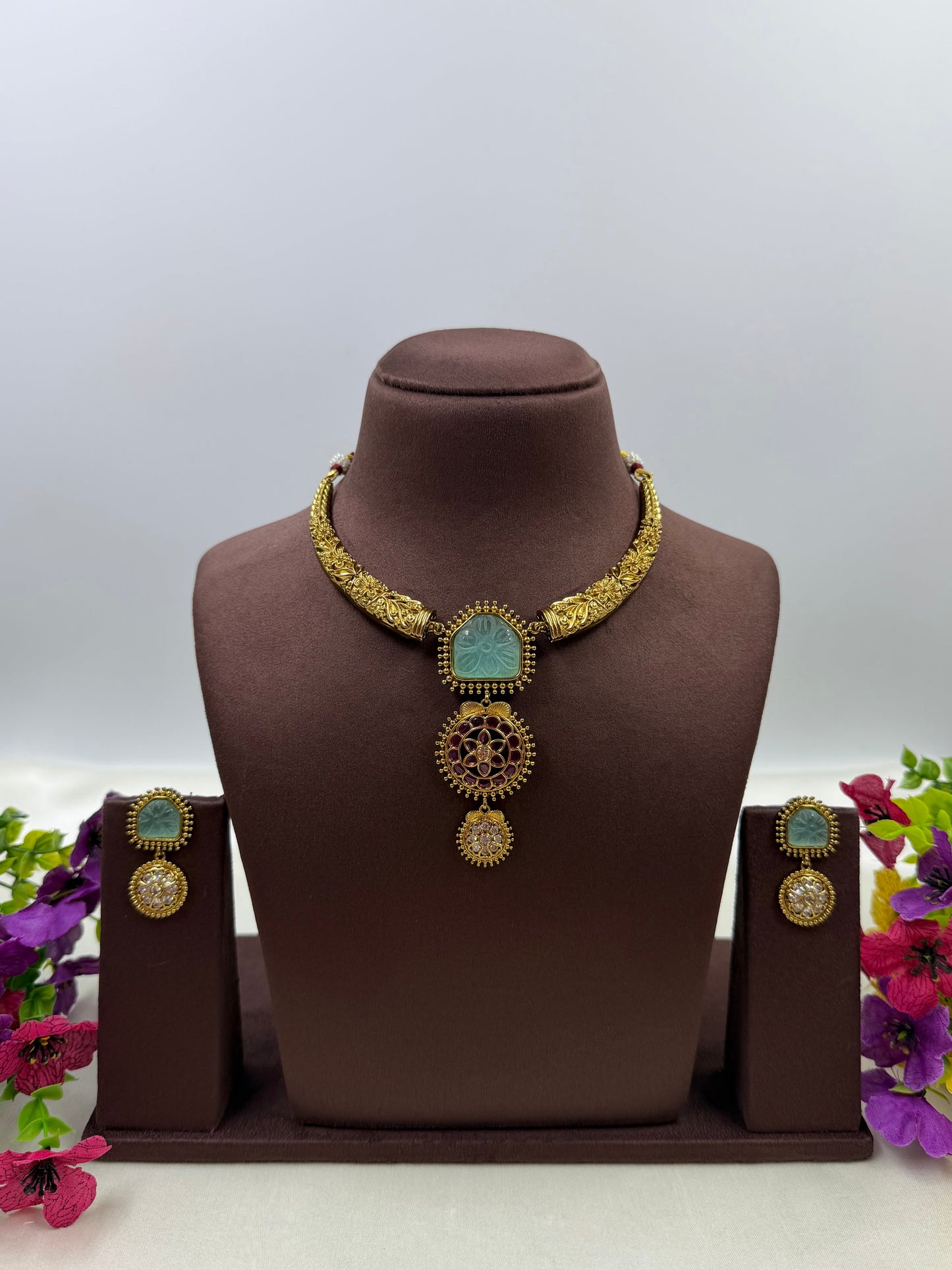 Priya Traditional Hasli Necklace
