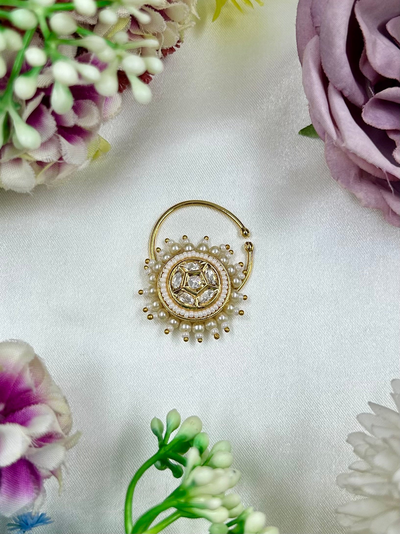 Sarikha Nose Ring full product photo on plain background