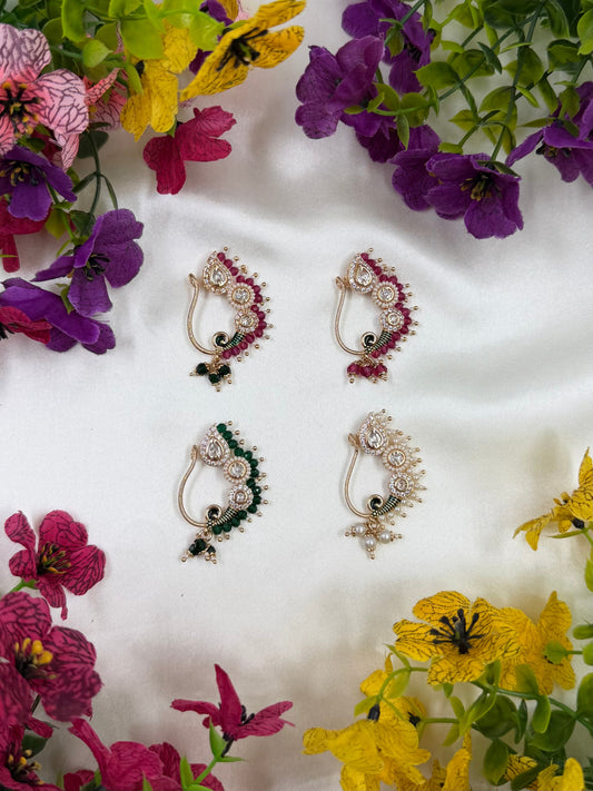 Roshni Moissanite Nose Ring