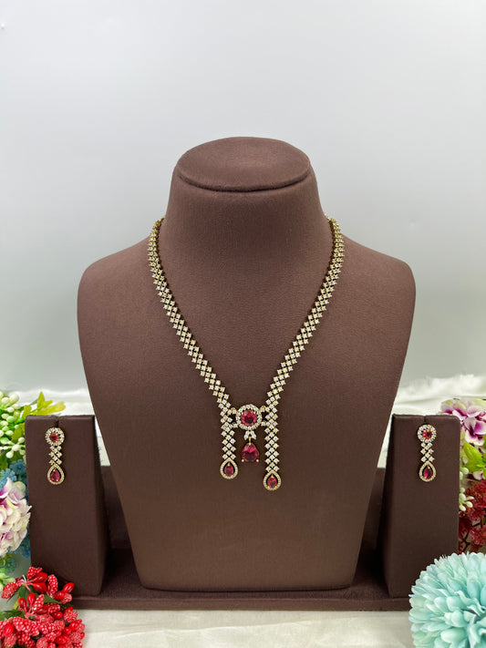 Dela Victorian Drop Necklace