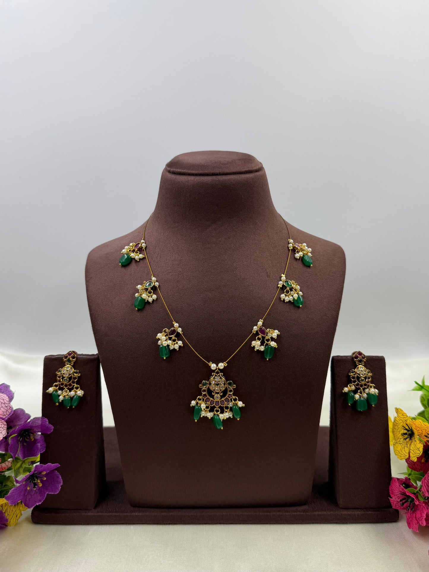 Amisha Invisible Traditional Necklace