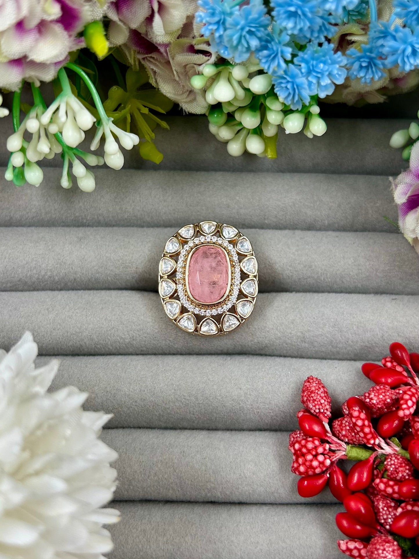 Zayla Moissanite Ring