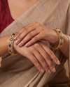 Priya Victorian Bangle Set close-up view