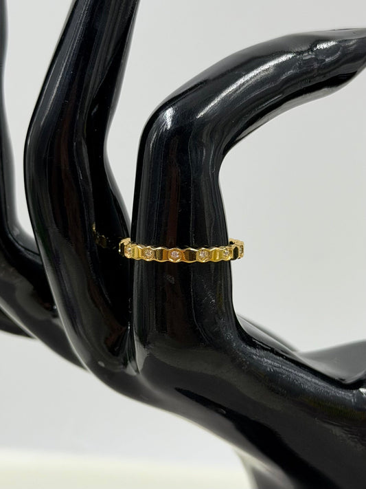 Hilda Finger Ring worn styled with traditional outfit