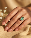 Veda Victorian Finger Ring close-up view