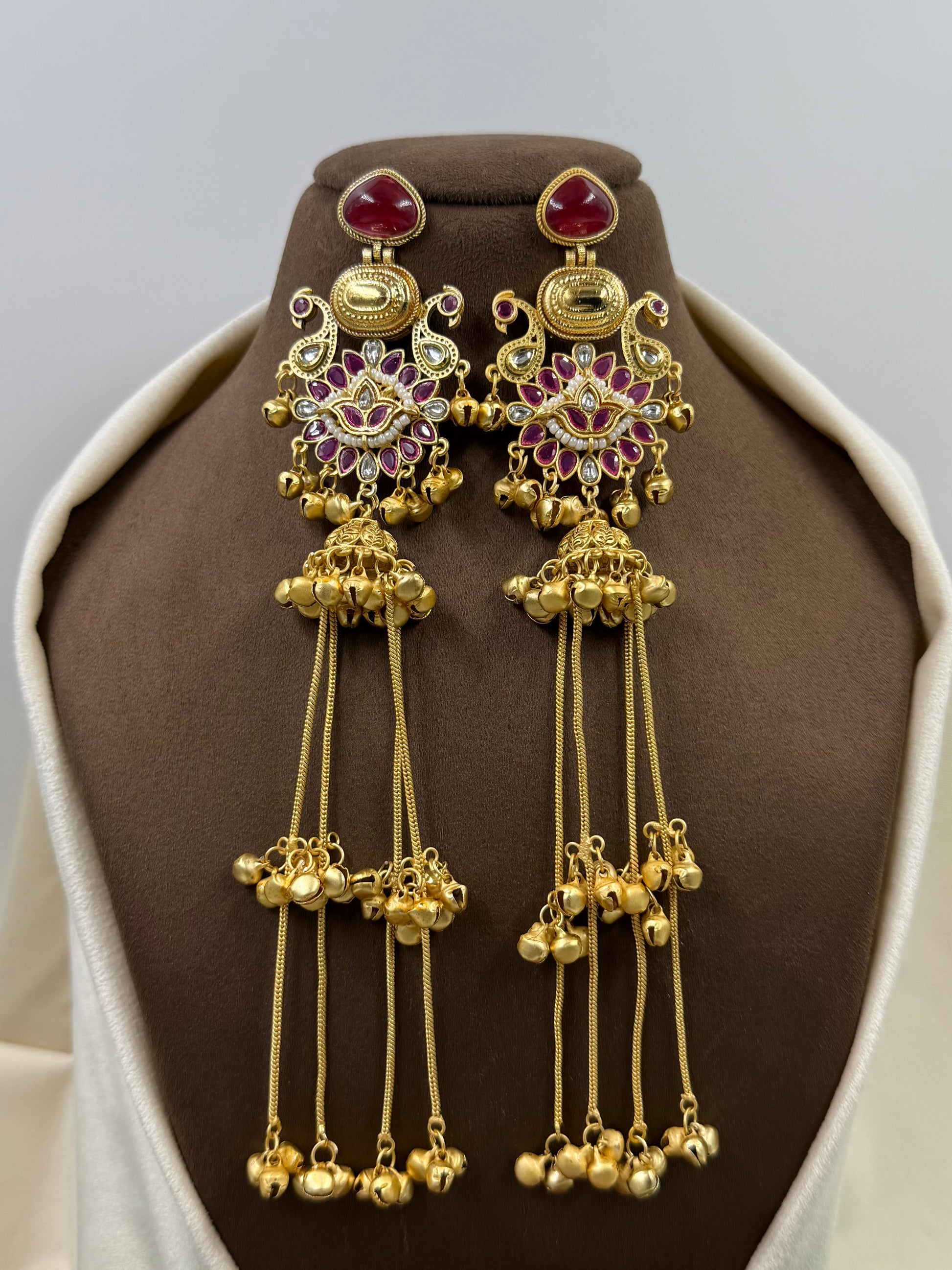 Aisha Earrings close-up view