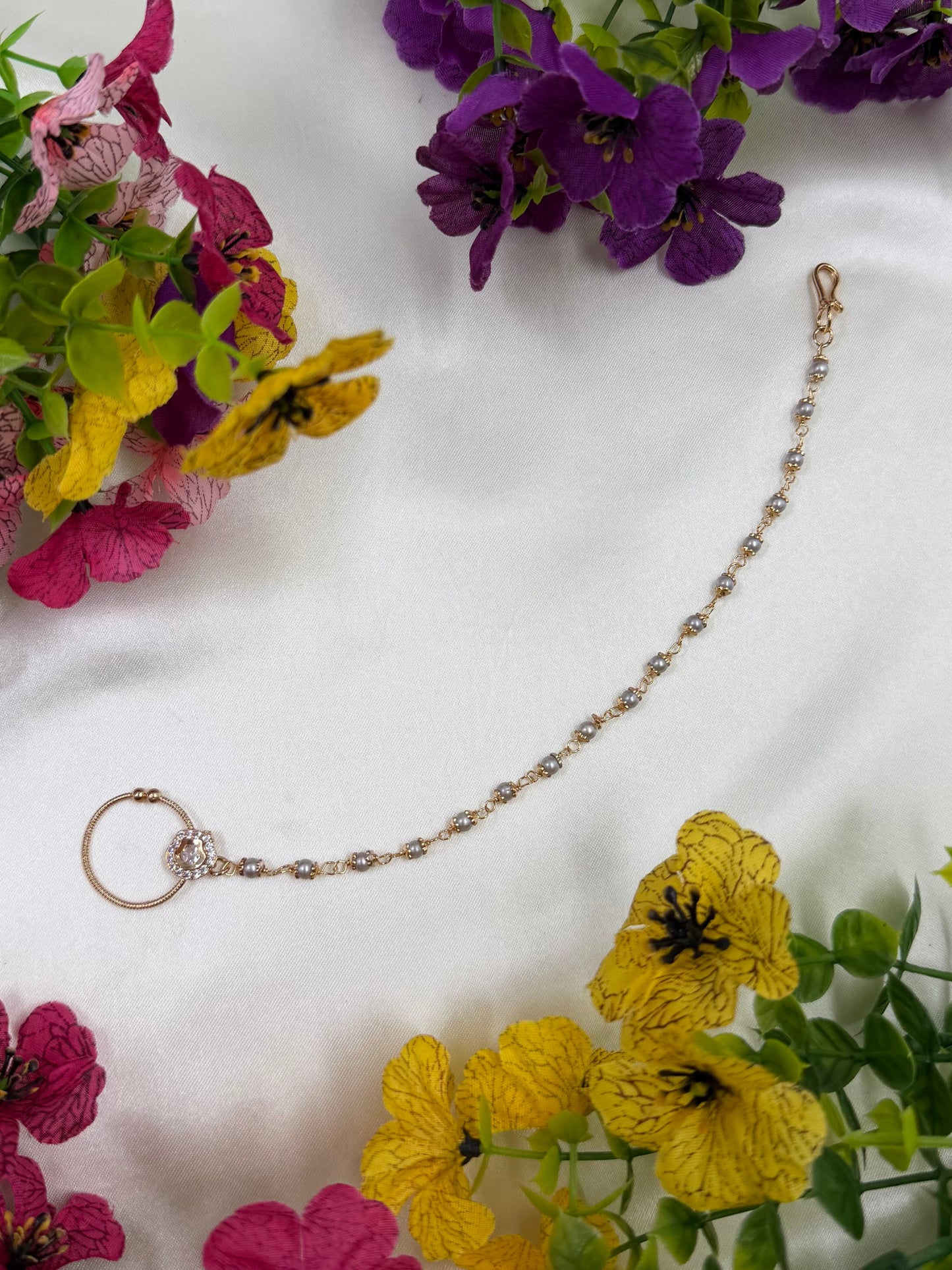 Suman Moissanite Nose Ring
