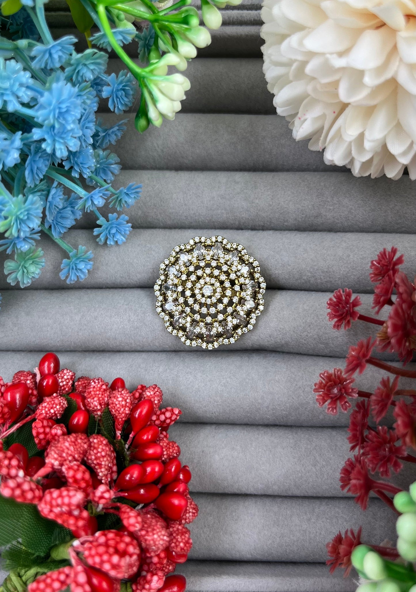 Dimpi  Victorian Ad Ring